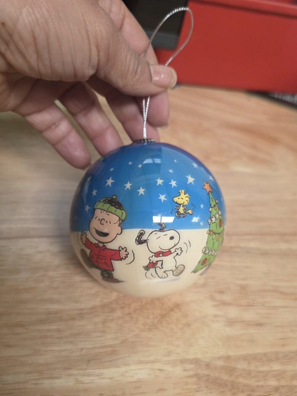 Hallmark Peanuts 40th Anniversary Charlie Brown Christmas Snoopy Ornament - Picture 2 of 5